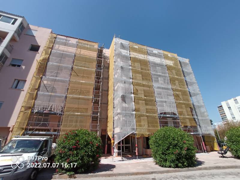 location et montage d'échafaudage pour le bâtiment sur Toulon dans le Var